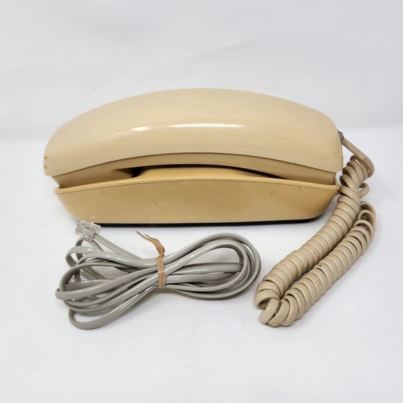 Trimline Bell Other - Vintage Trimline Bell Touch Tone Corded Wall or Table Phone - dial tone